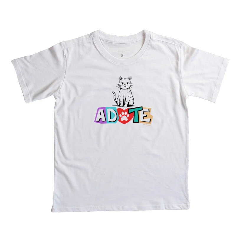 #007 - Adote - gato - Infantil