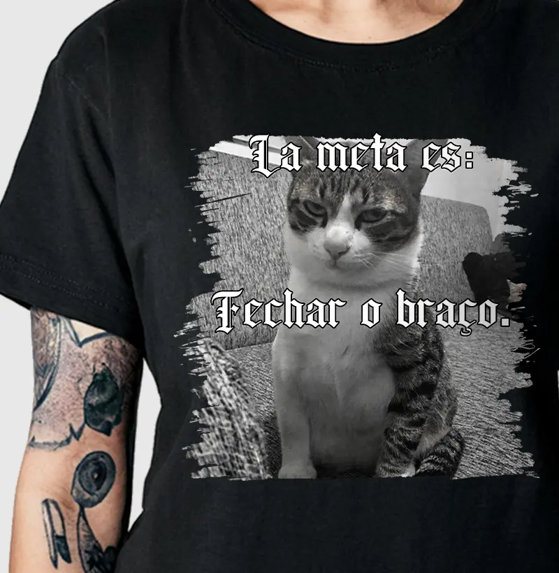 La meta es: Fechar o braço.