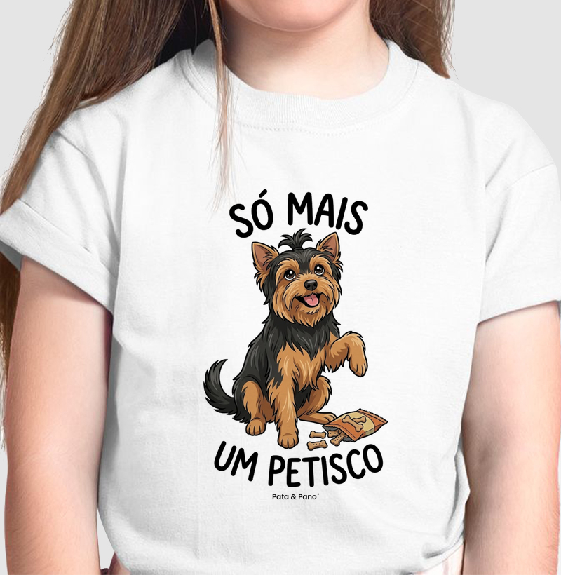 CAMISETA INFANTIL YORKSHIRE PETISCO