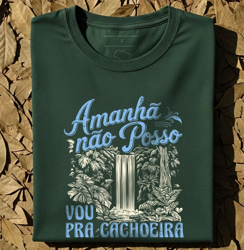 Amanhã não posso, vou pra cachoeira