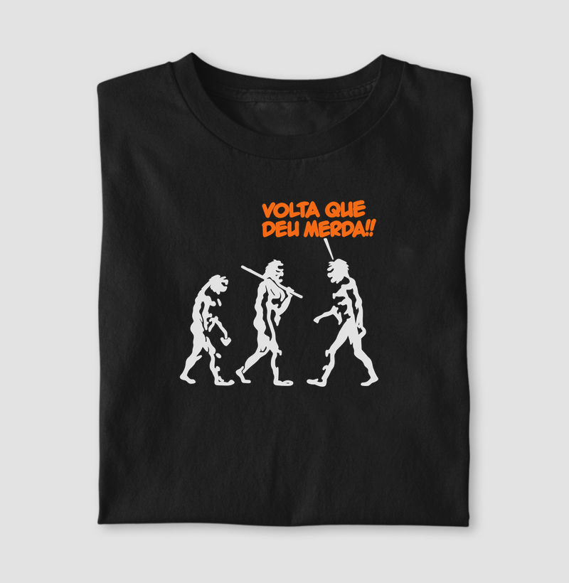 Camiseta Evolução em Marcha Ré