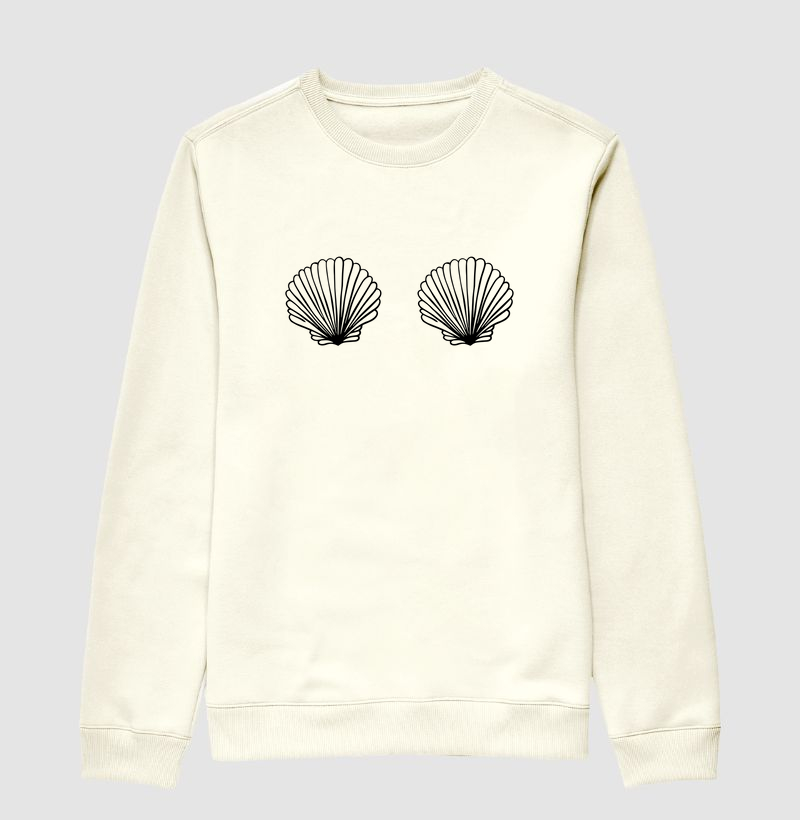 Moletom Dupla de Conchas - por Maísa Campos