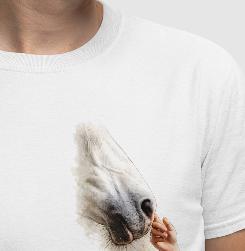 Camiseta Cavalo no peito