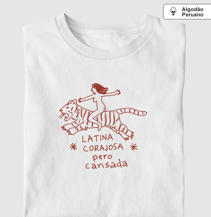 latina corajosa, pero cansada