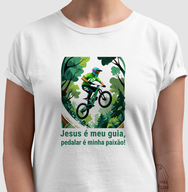 Jesus é meu guia, pedalar é minha paixão!