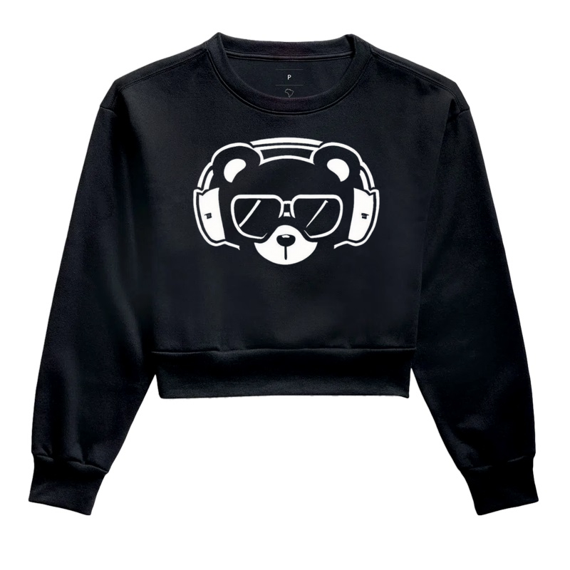 Moletom Cropped Clubbear 2.0