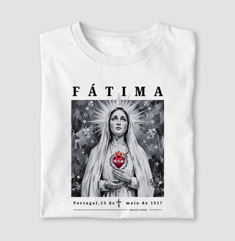 Nossa Senhora de Fátima - P&B