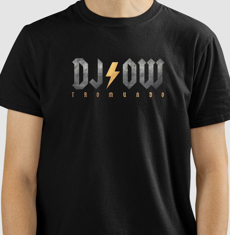 DJOWTROMUNDO® — AC/DC - Camiseta