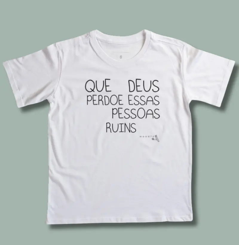 Que Deus perdoe essas pessoas ruins