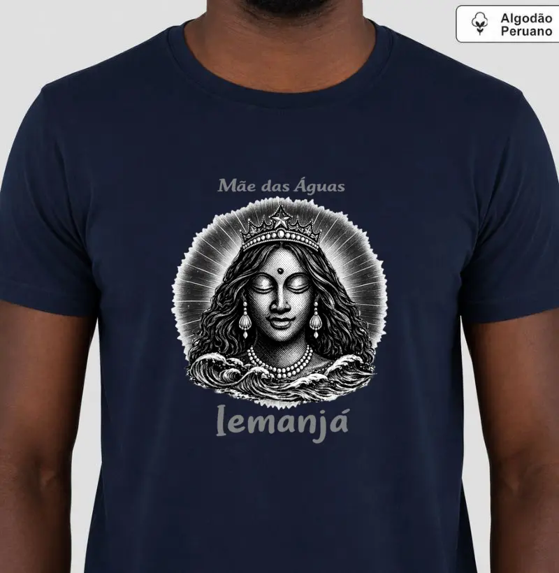 Iemanjá • Mãe das Águas (algodão peruano)