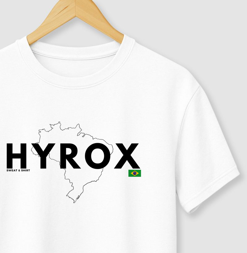 Camiseta Hyrox Brasil