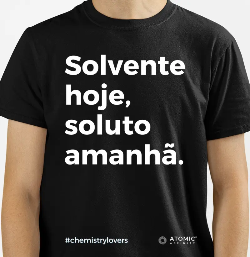 Solvente hoje, soluto amanhã
