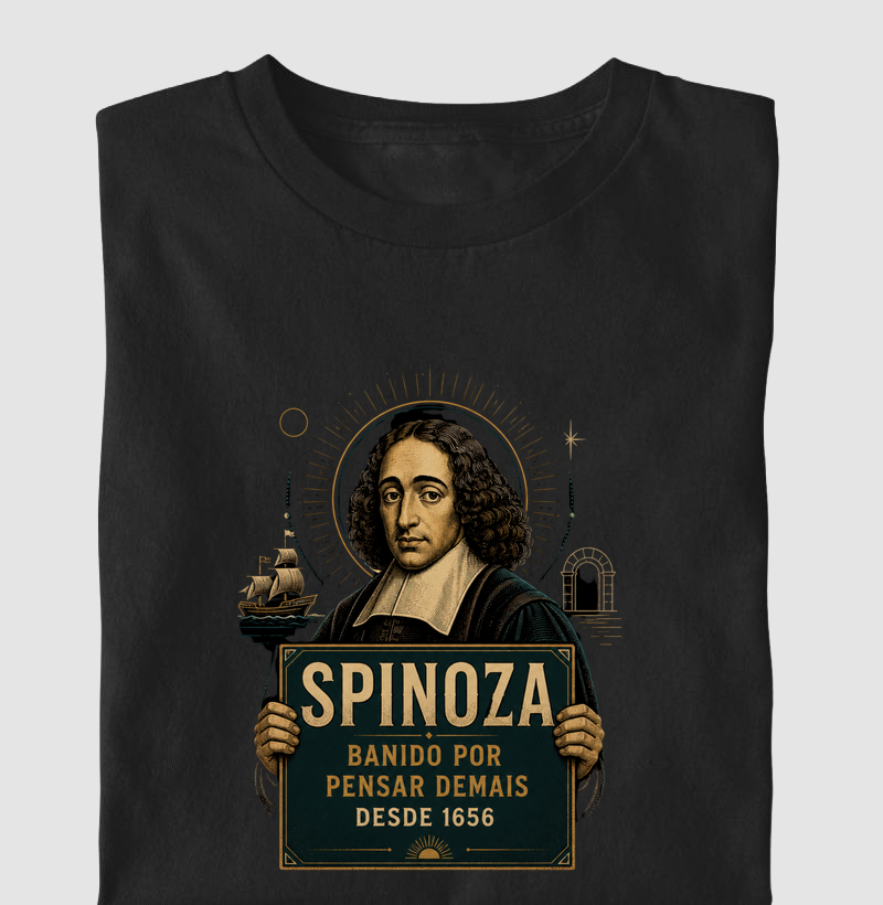 Filosofia de Spinoza - Camiseta