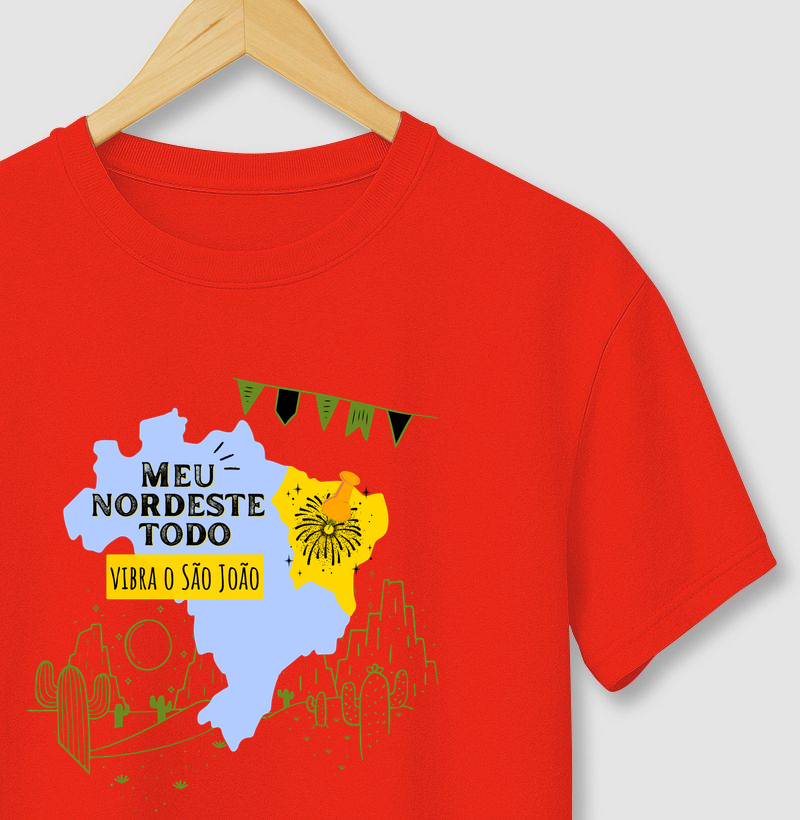 Meu nordeste todo vibra o São João