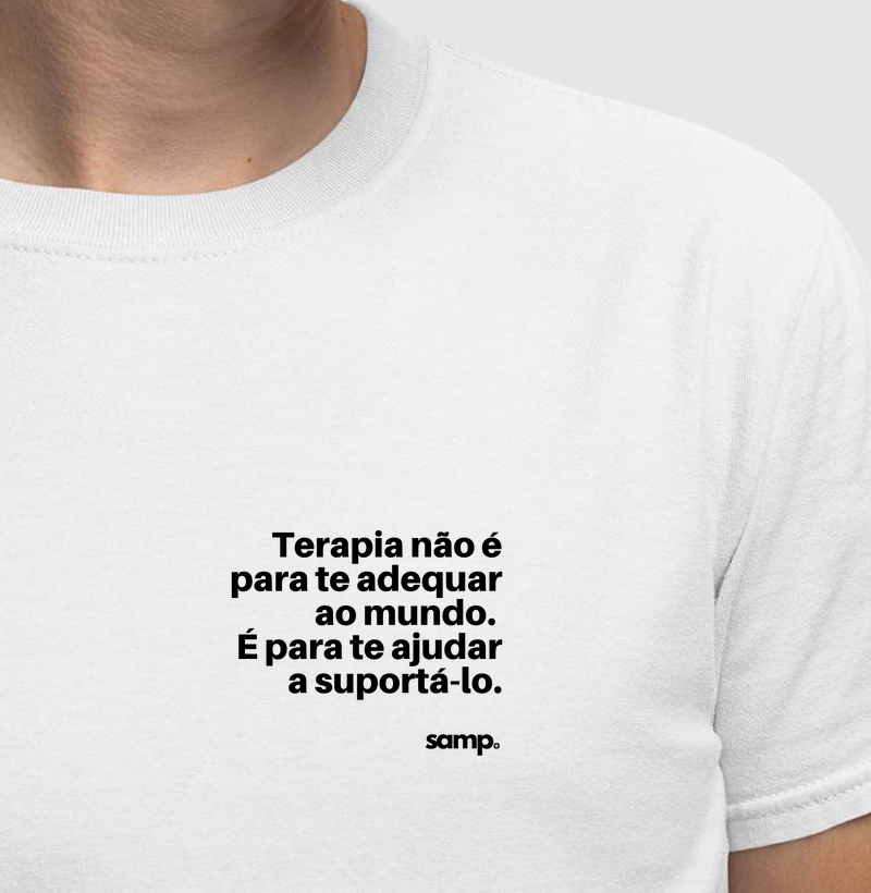 Camiseta "Terapia"