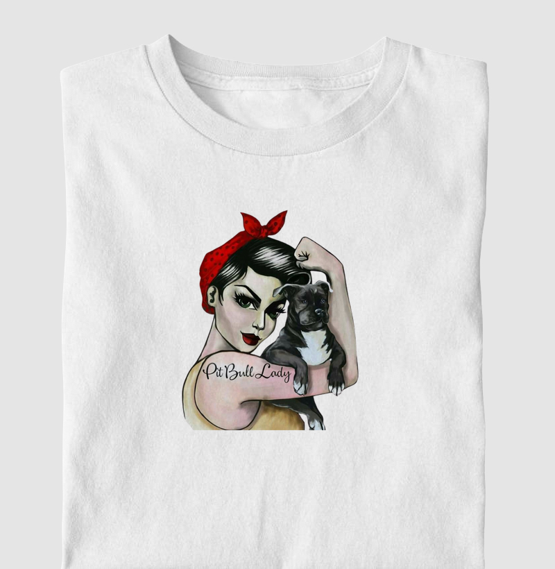 Pit bull Lady