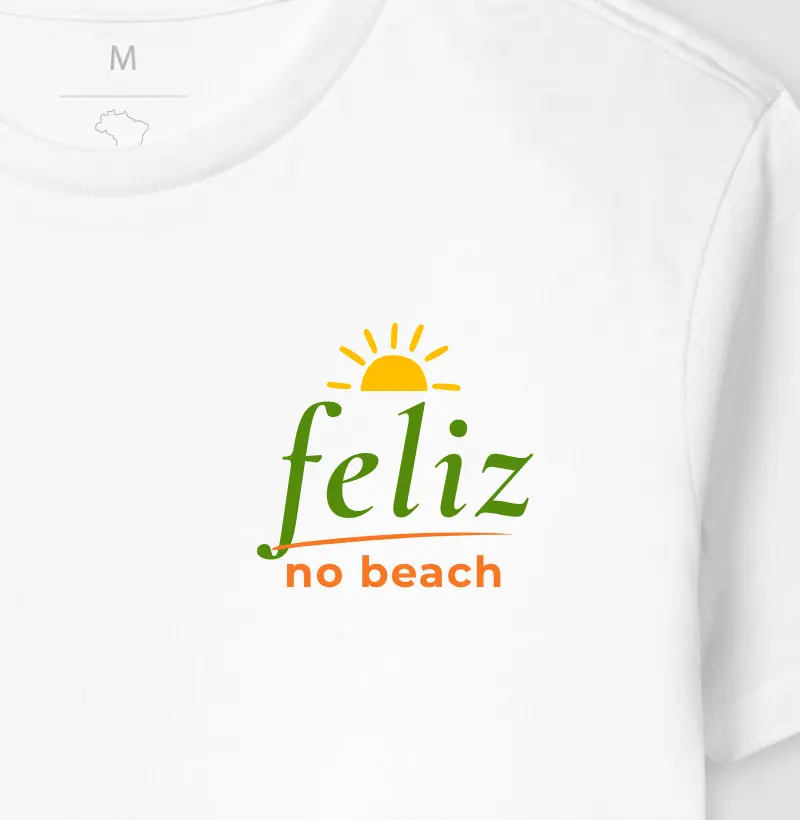 Feliz no beach