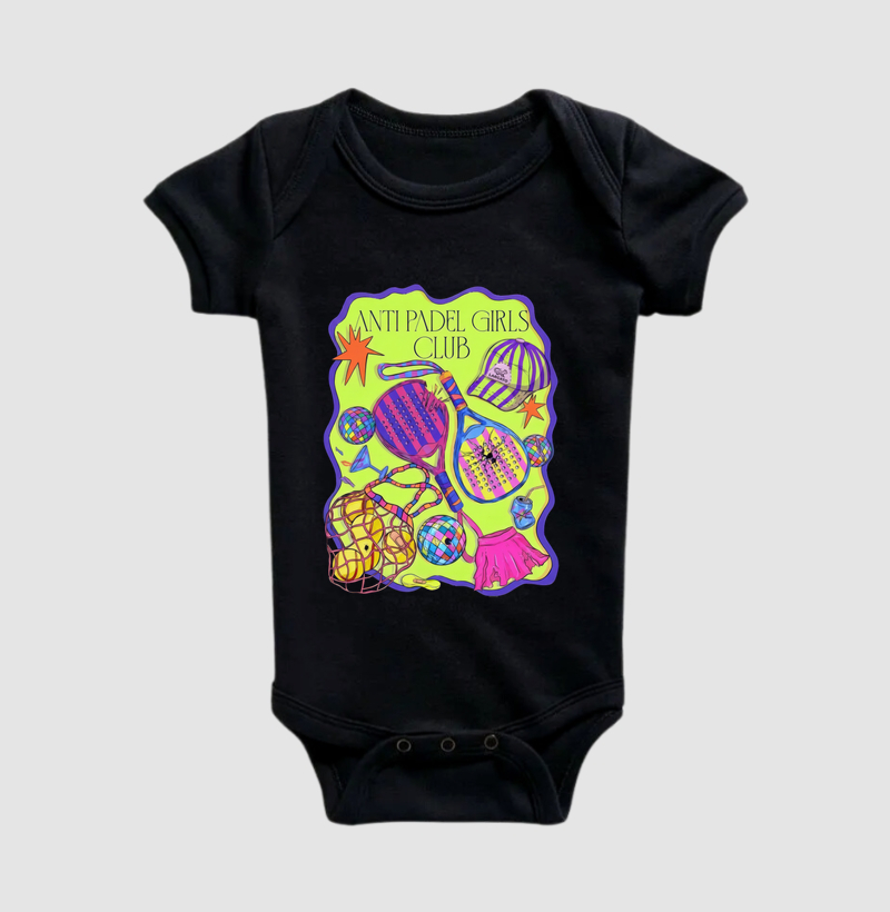 Camiseta Feminina Anti Padel Girls Club Retrô