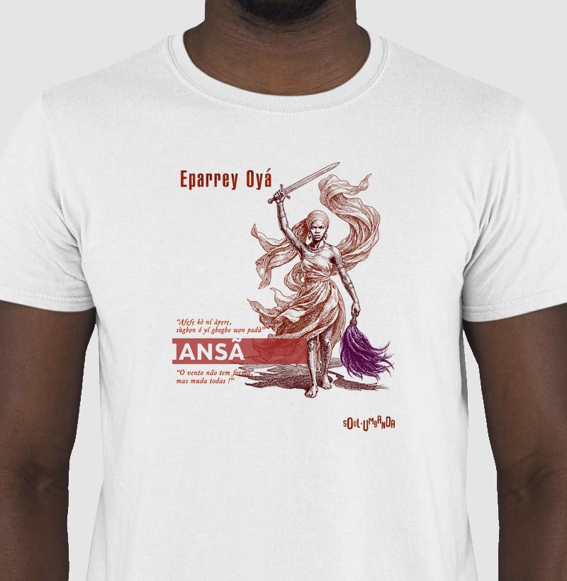 camiseta IANSÃ iorubá masculina
