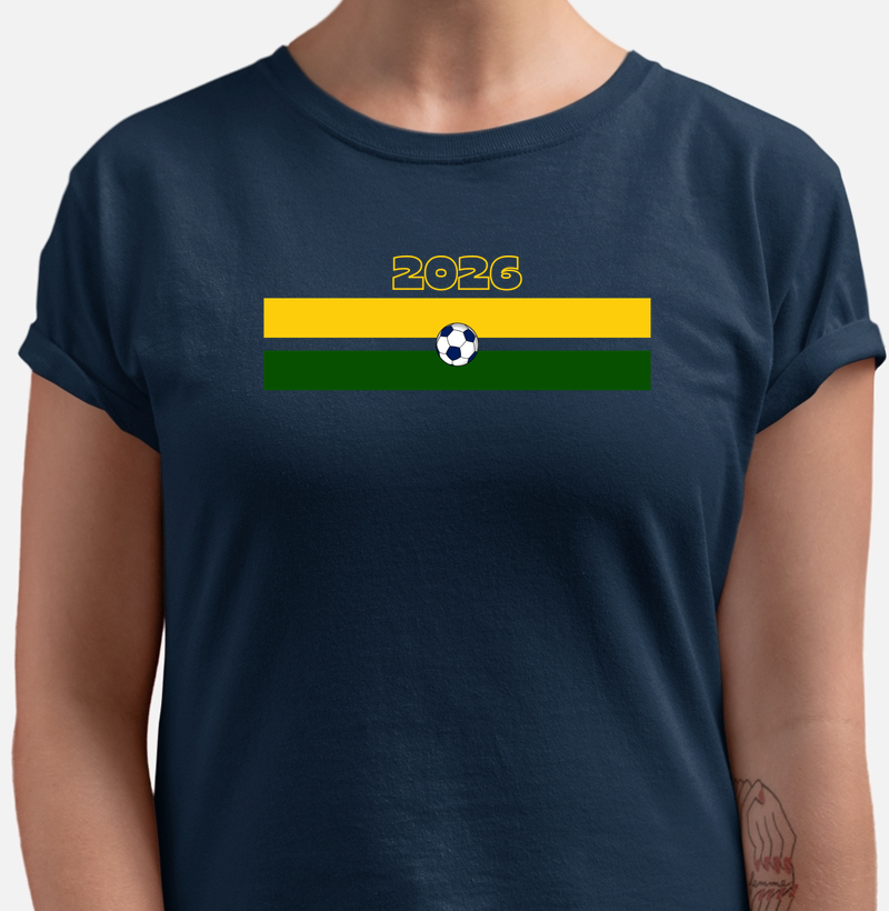 Brasil 2026 - azul com listras
