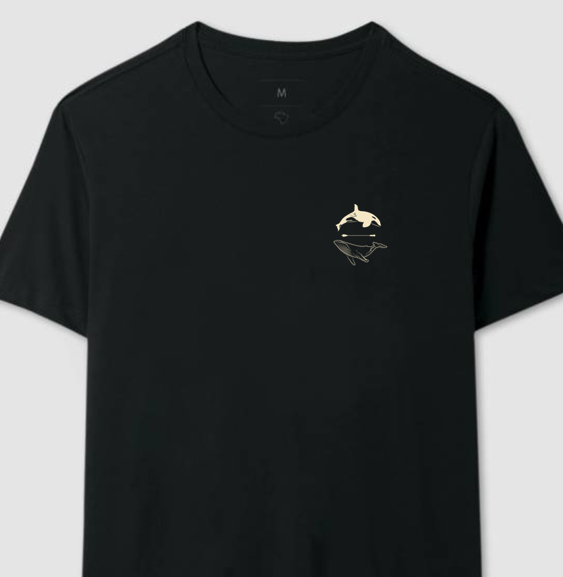 Black T-Shirt - Mysticeta CLASSICS