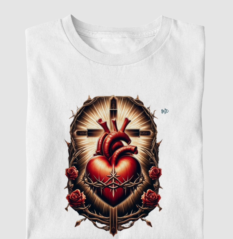 Camiseta Sagrado Coração de Jesus