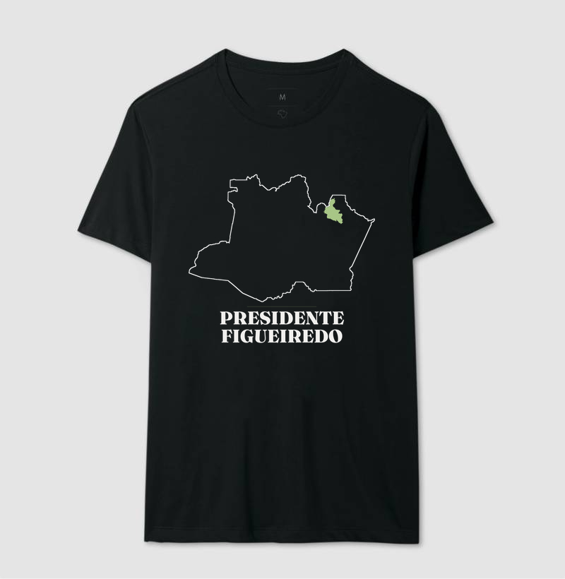 Presidente Figueiredo | Traço AM - Camiseta
