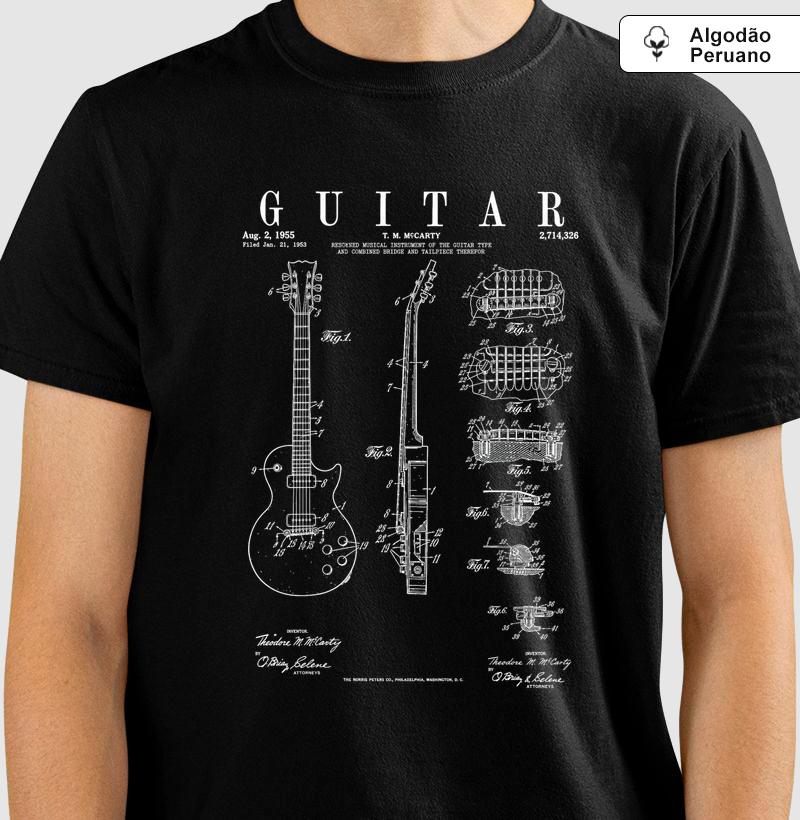Camiseta Guitarra