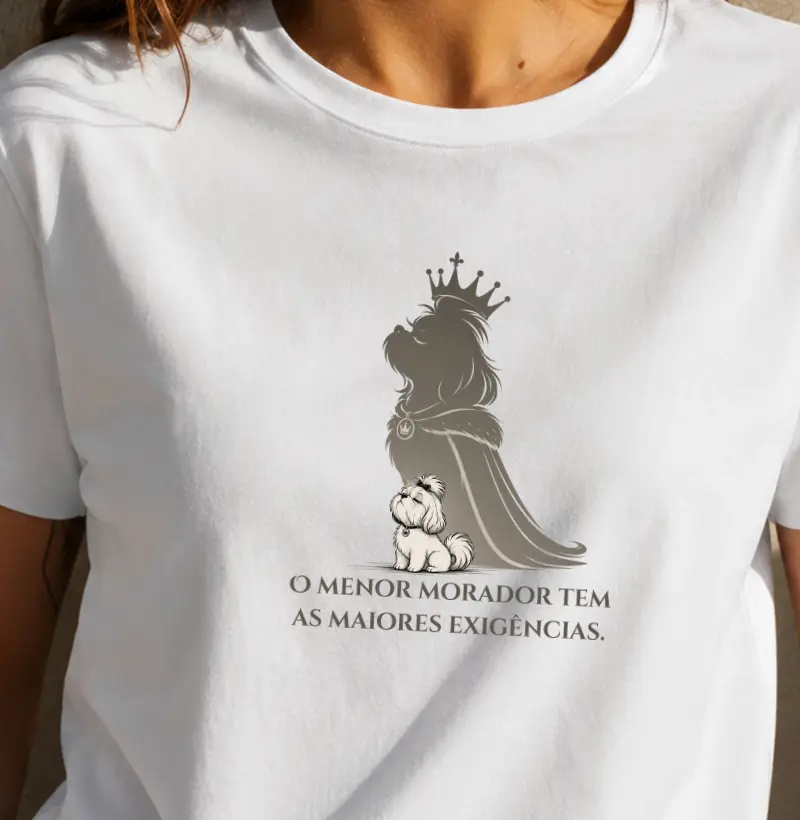 O menor morador da casa tem as maiores exigências 