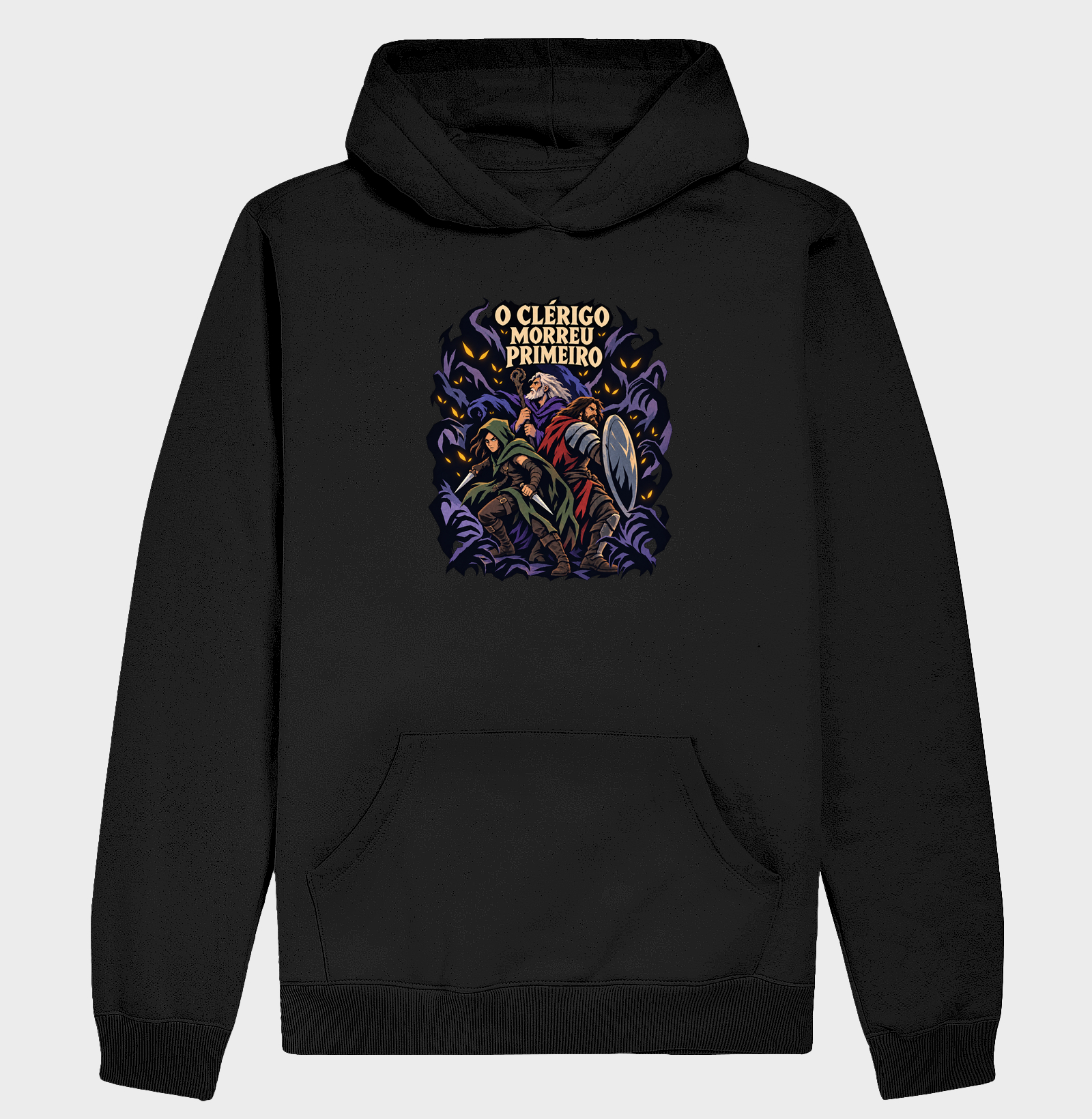 O CLÉRIGO MORREU PRIMEIRO - Hoodie Moletom