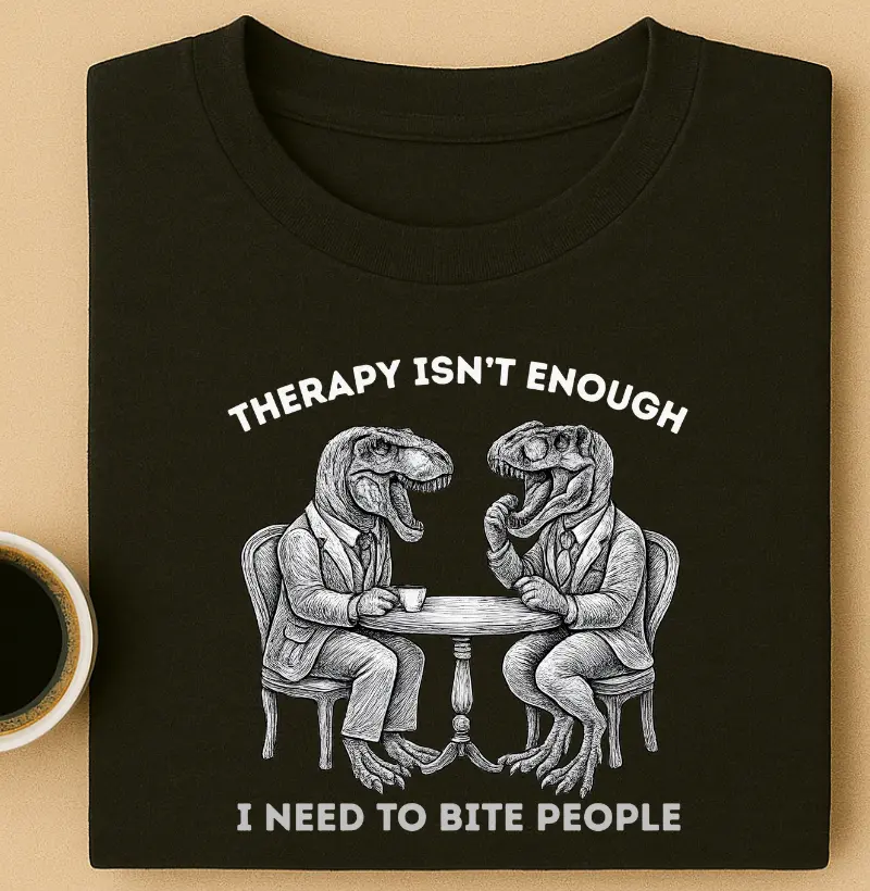 Therapy isn’t enough. I need to bite people