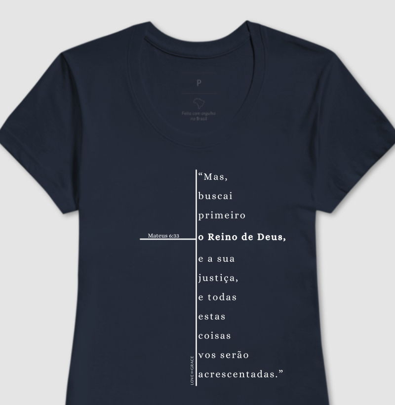 Camiseta Mateus 6:33