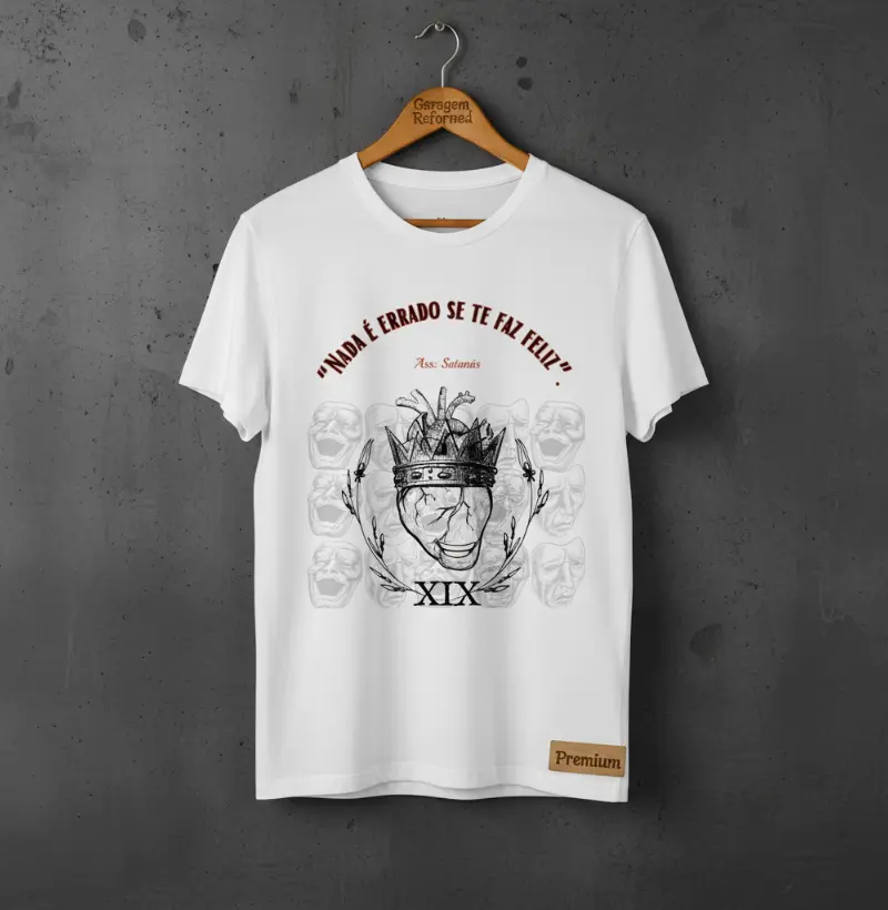 “Nada é errado se te faz feliz. Assinado: Satanás”