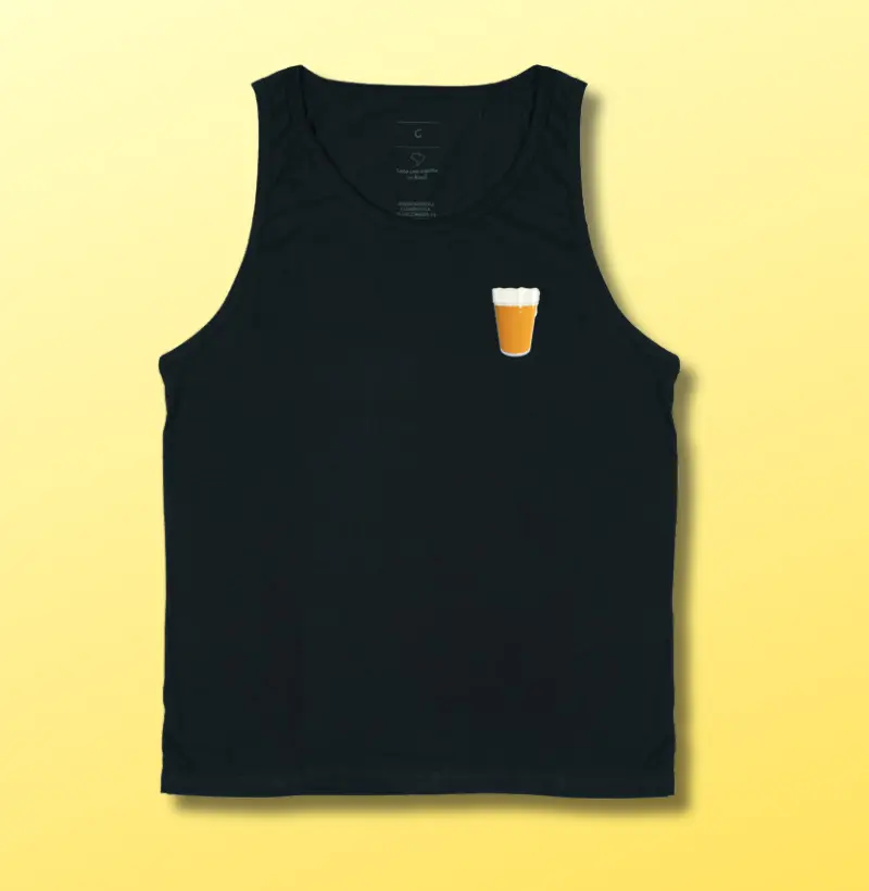 Copo americano do coração