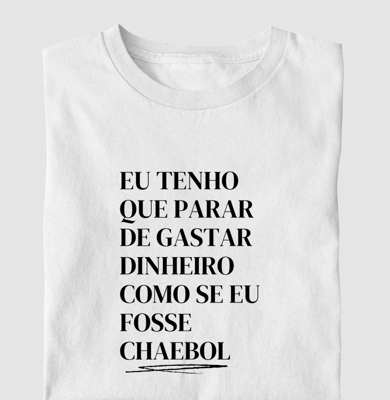 Eu tenho que parar de gastar dinheiro como se eu fosse Chaebol - Dorama