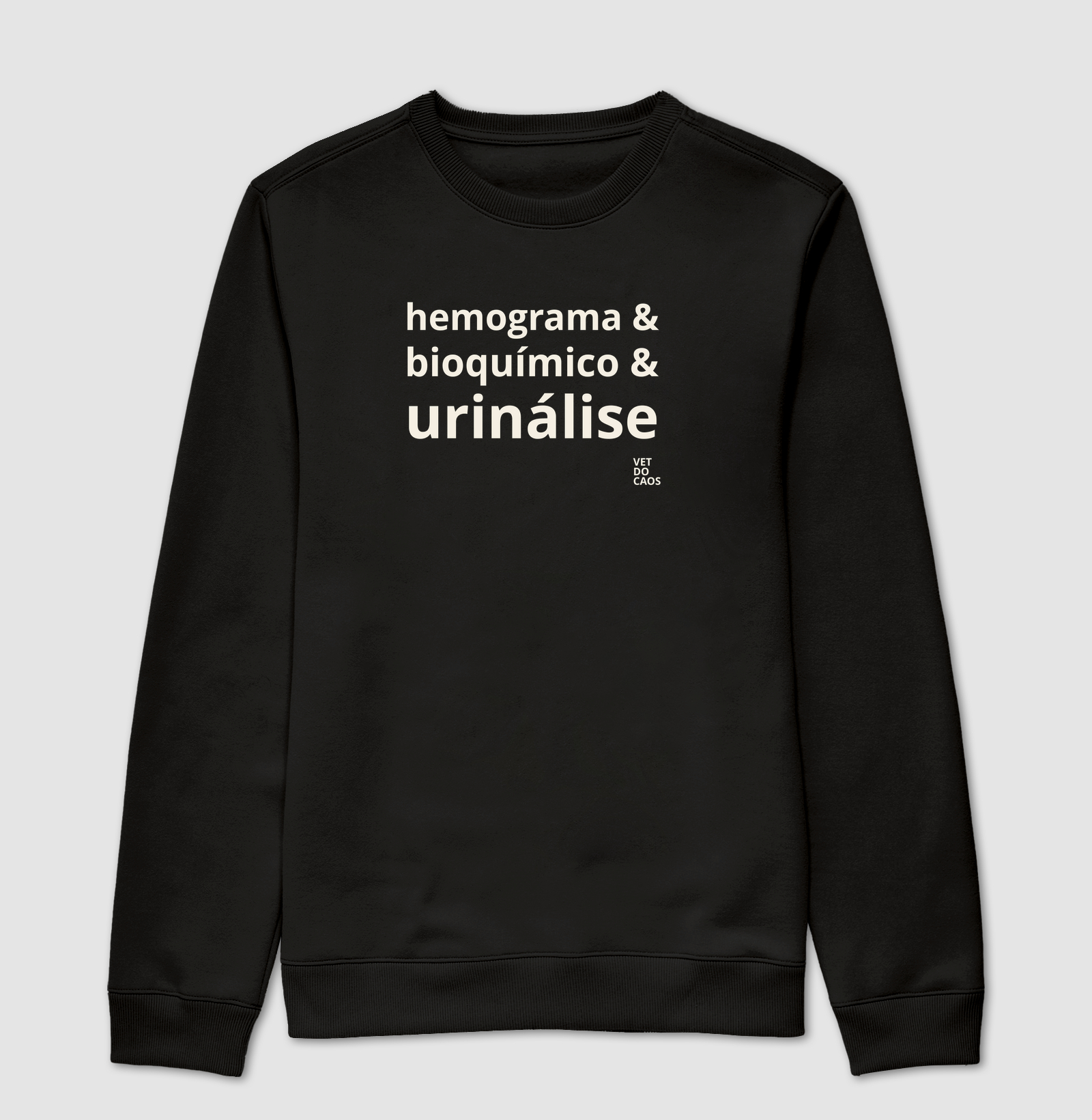 hemograma & bioquímica & urinálise offwhite