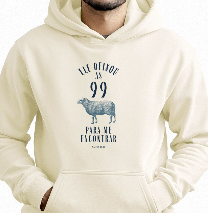 Hoodie Moletom 99 Ovelhas