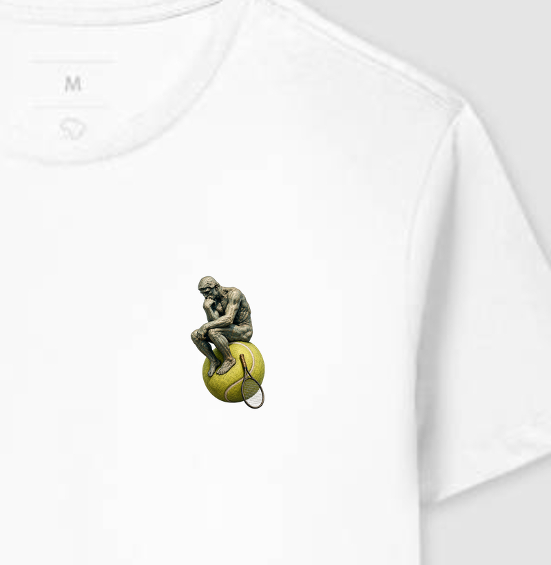 O Pensador do Tennis - Camiseta
