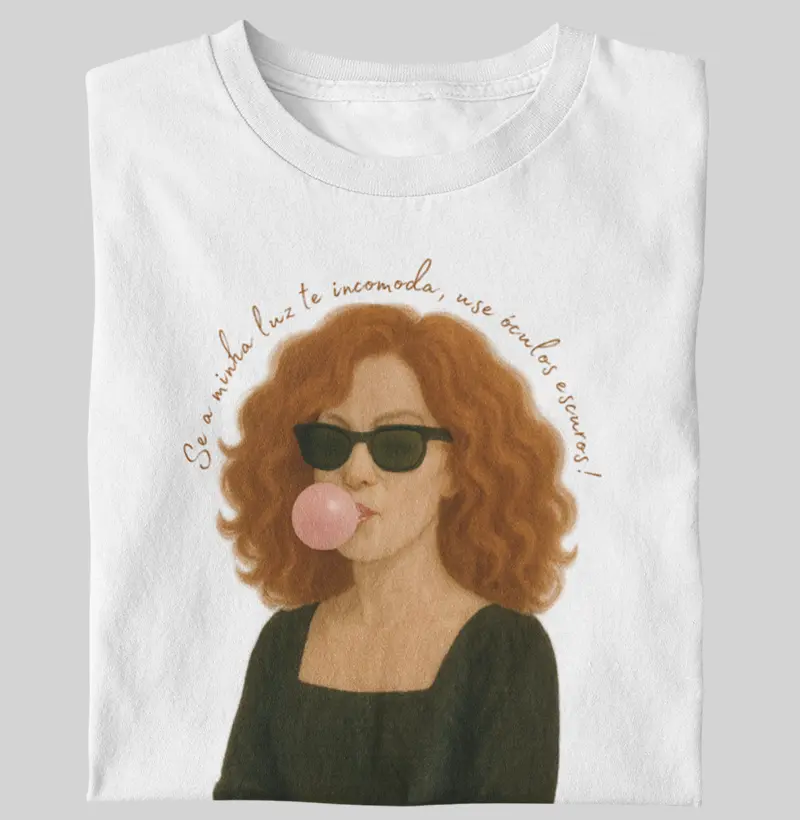 Se a minha luz te incomoda, use óculos escuros! (Ruiva)