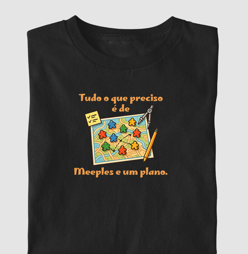 Meeples e Plano 