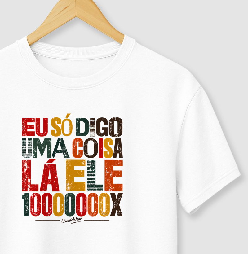 Camiseta Lá Ele (versão colorida) - Camiseta