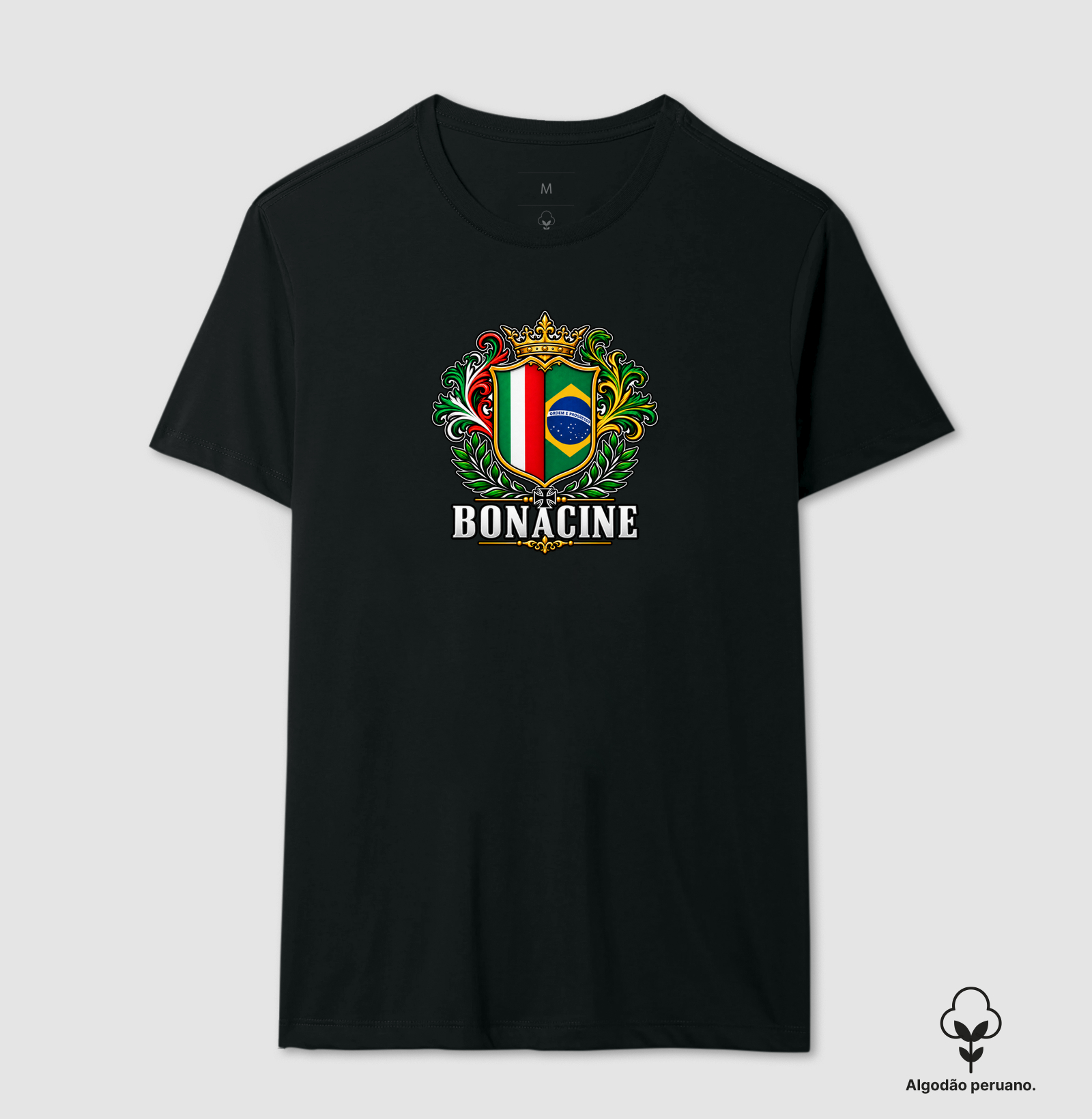 Bonacine  - Camiseta Algodão Peruano