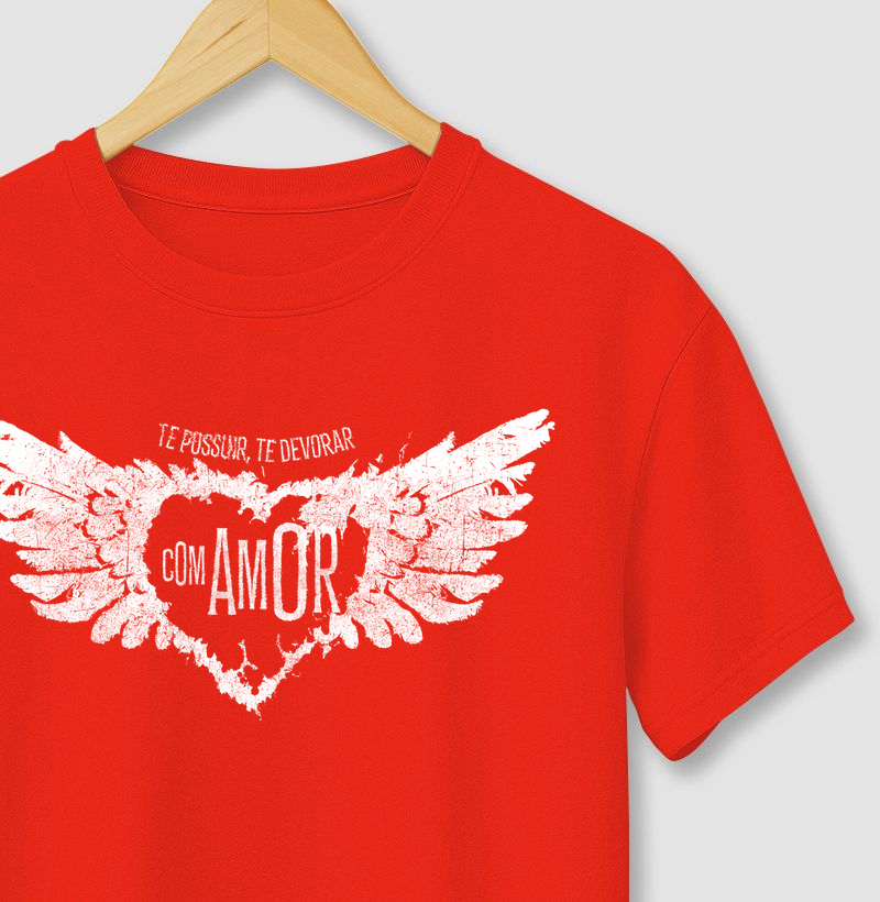 Camiseta Axé - Com Amor
