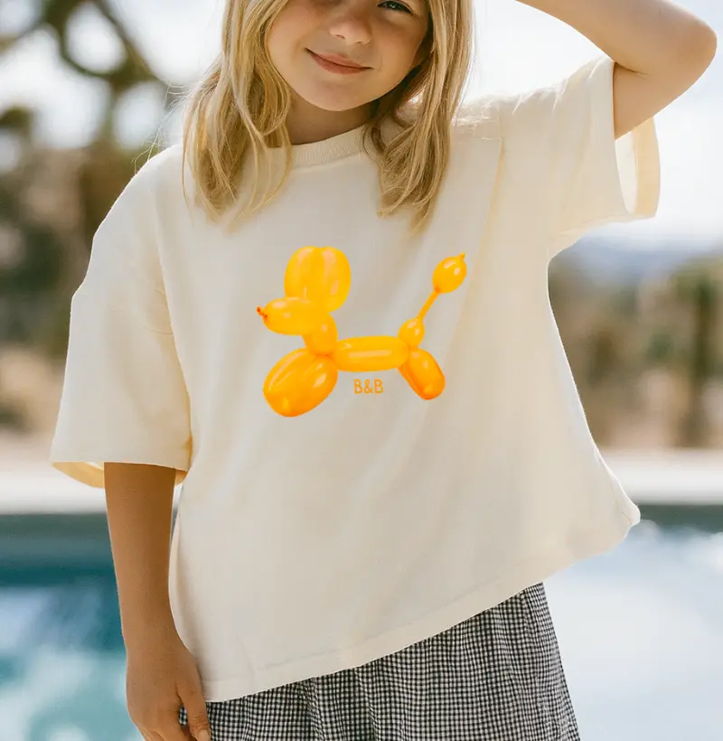 Camiseta Infantil Yellow Dog