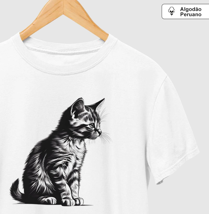 Gato - Produto Premium Algodão Peruano