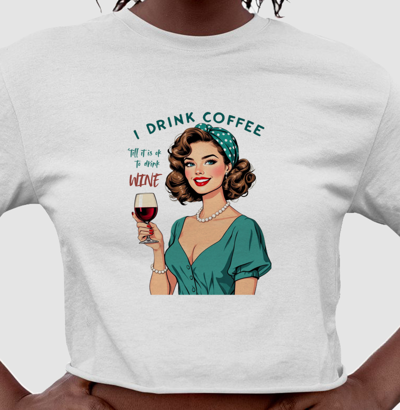 I drink coffee -> Retro