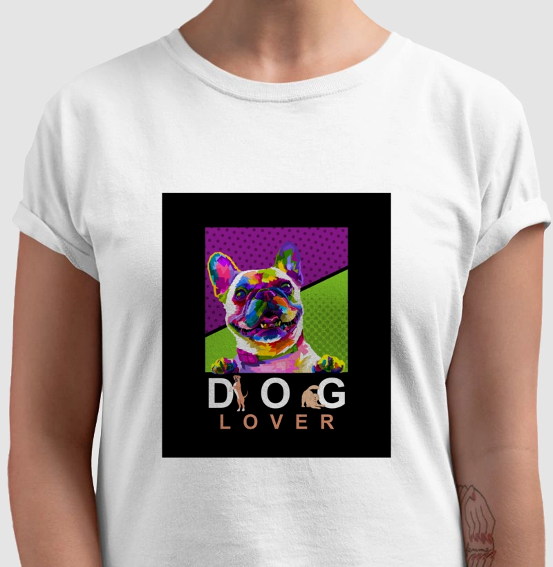 Dog Lover - Fundo Preto