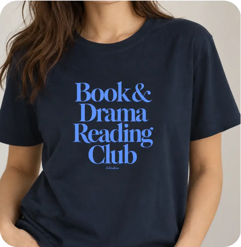Camiseta Book & Drama Reading Club