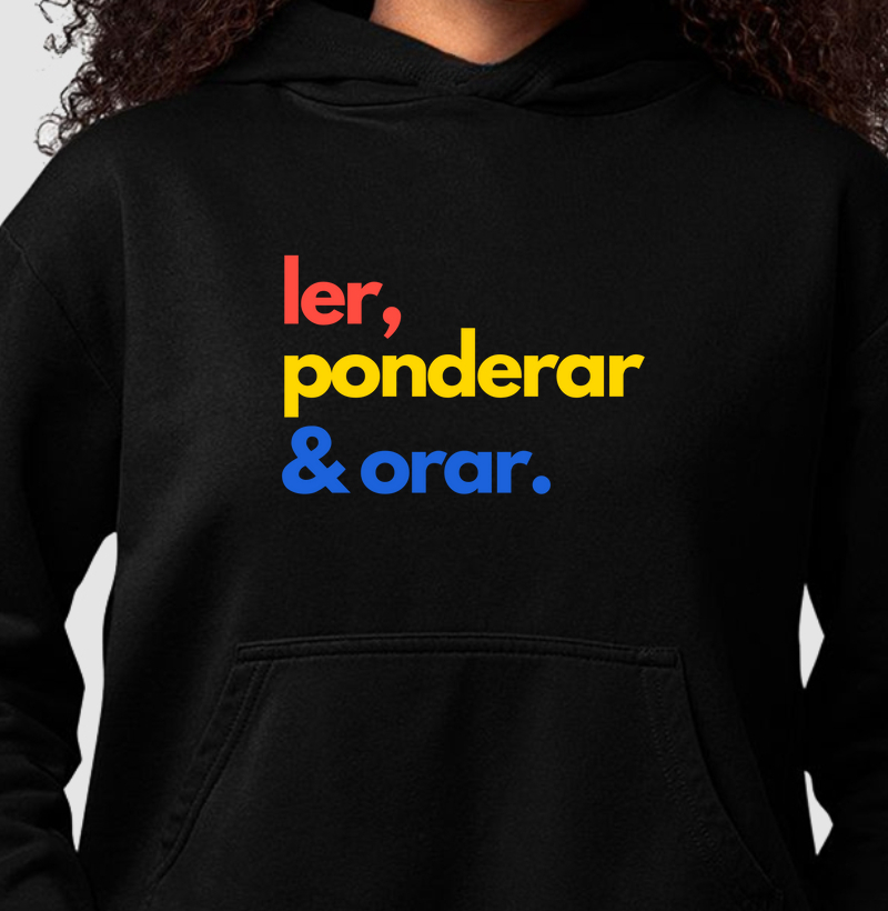 Ler, ponderar & Orar -  colorida