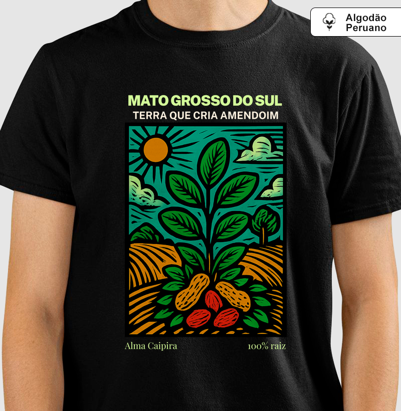 Mato Grosso do Sul, terra que cria amendoim